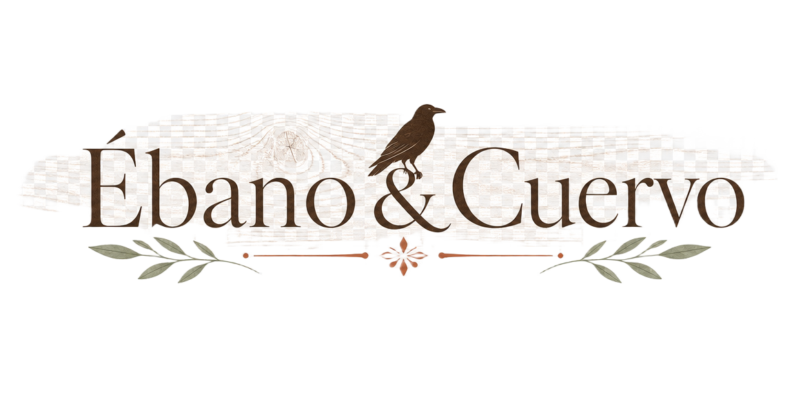 Ébano & Cuervo — Decoración artesanal en madera